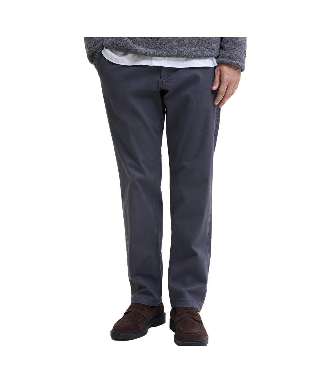 Pantalon chino marine homme jack & jonestkane-1