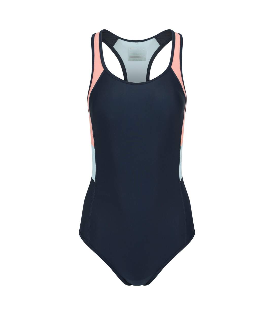 Maillot De Bain Contrasté 1 Pièce Take The Plunge Femme Corail Mountain Warehouse-1
