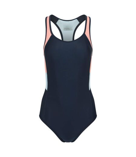 Maillot De Bain Contrasté 1 Pièce Take The Plunge Femme Corail Mountain Warehouse