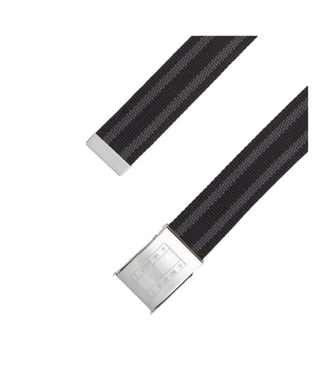 Ceinture noir/gris homme tommy hilfiger daily stripes