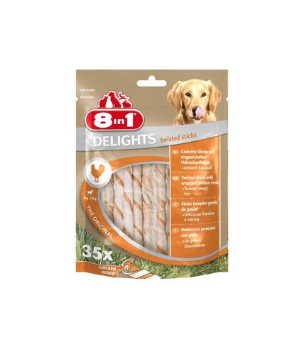 Sachet 35 sticks pour chien garnis de poulet Delights