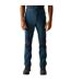 Pantalon De Randonnée Questra Homme Denim Sombre Bleu Marine Regatta-1