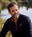 Pack of 2 Men's Cotton Zip-Neck Tops - Black Ochre-3