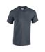 T-shirt Manches Courtes Heavy Cotton Adulte Gris Foncé Chiné Gildan-2
