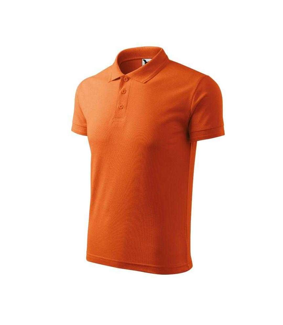 Polo Homme Orange Malfini-3