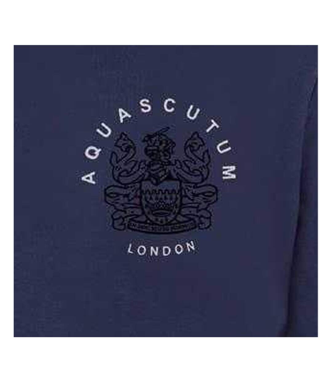Sweat Manches Longues Adulte Bleu Marine Aquascutum-2