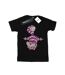 Disney Womens/Ladies Alice In Wonderland Cheshire Cat Upside Down Cotton Boyfriend T-Shirt (Noir) - UTBI8627-1