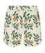 Mens Ripen Regular Swim Shorts Cream Threadbare-2