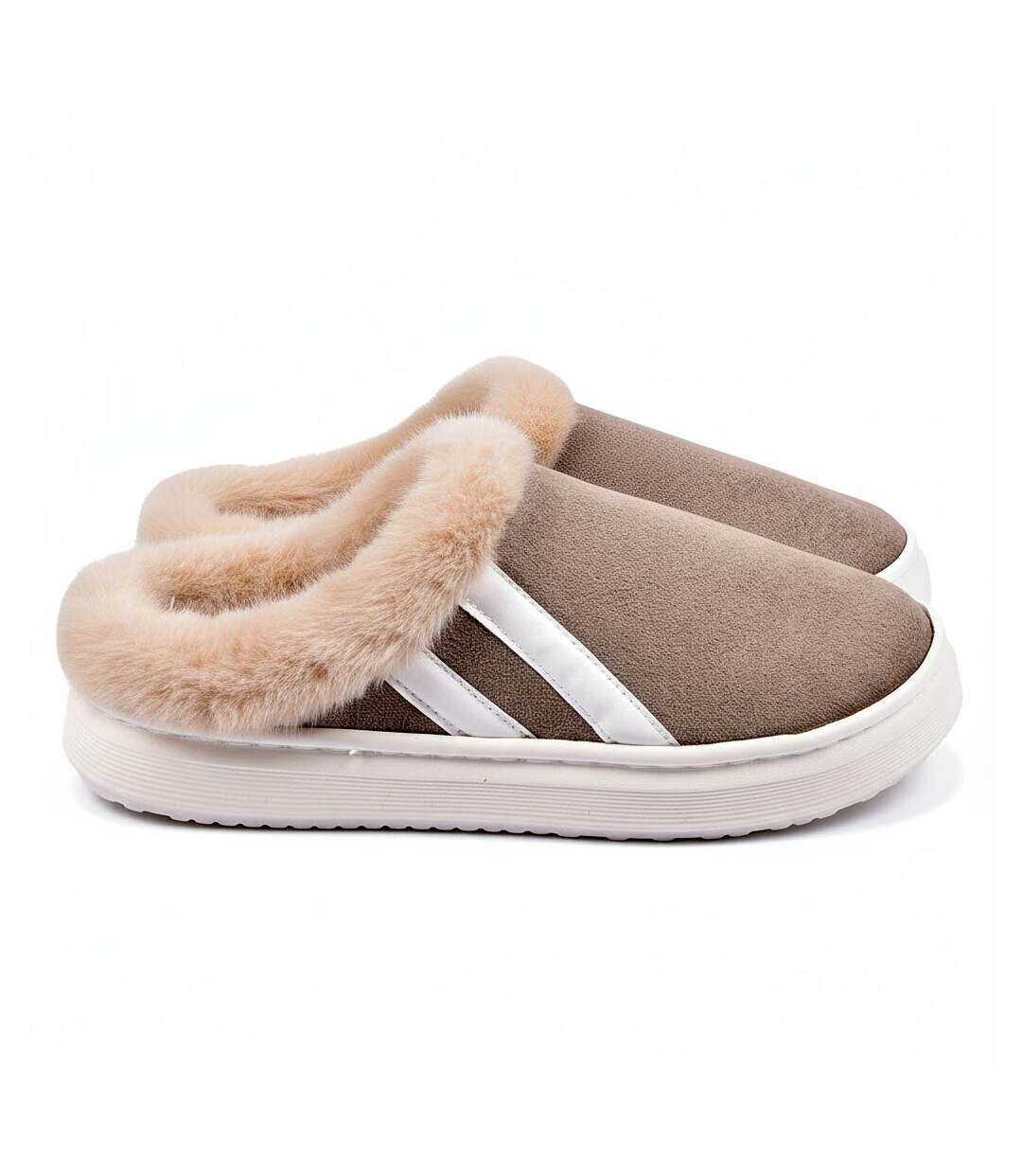 Mules mixtes hiver fourrées  ND10929-2