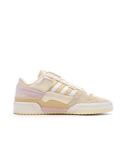 Baskets jaune/rose homme adidas forum exhibit