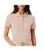 Polo beige femme lacoste polo l.12-1