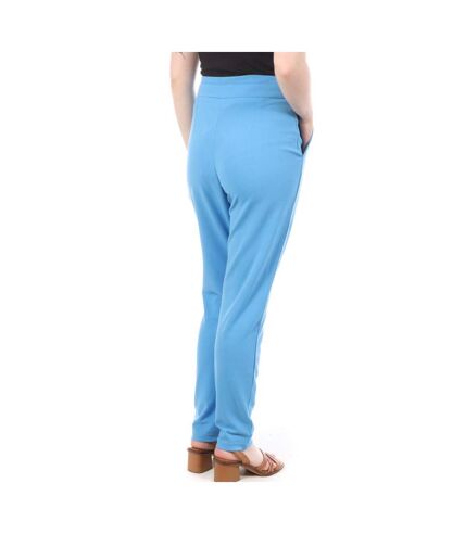 Pantalon Fluide Bleu Femme JDY Tanja - L