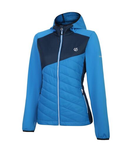 Womens/ladies Ascending Hybrid Jacket Swedish Blue Moonlight Denim Dare 2B