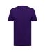 T-shirt Manches Courtes Motif/style Miroir Homme Violet Off White-2