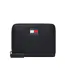 Portefeuille noir homme tommy hilfiger aw0aw18031-1