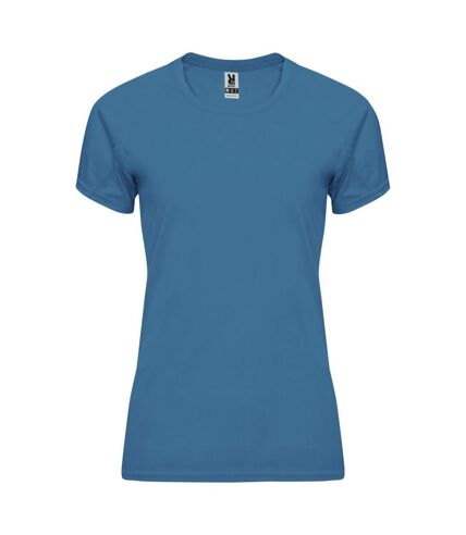 T-shirt bahrain femme bleu nuit Roly