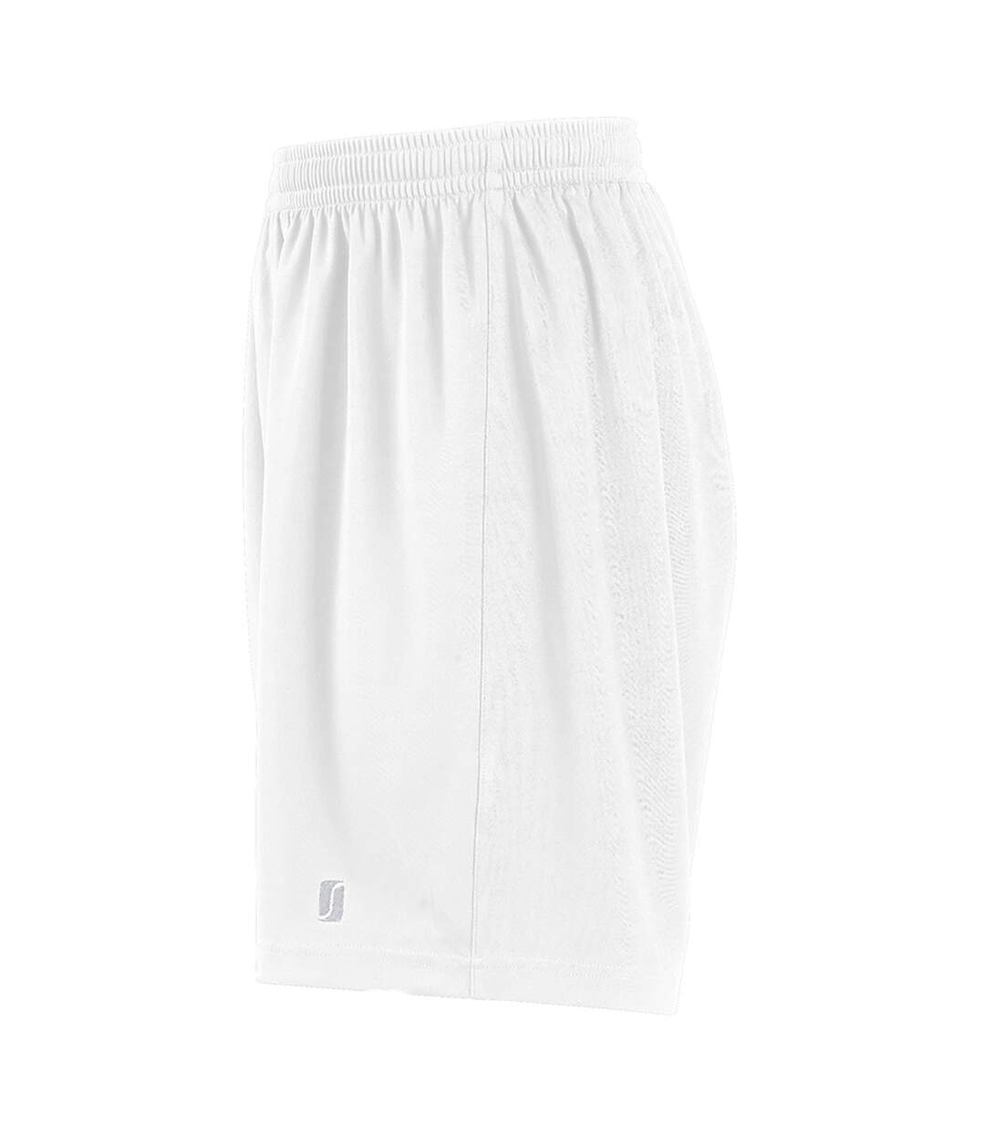 San siro ii short de sport homme blanc SOLS-3