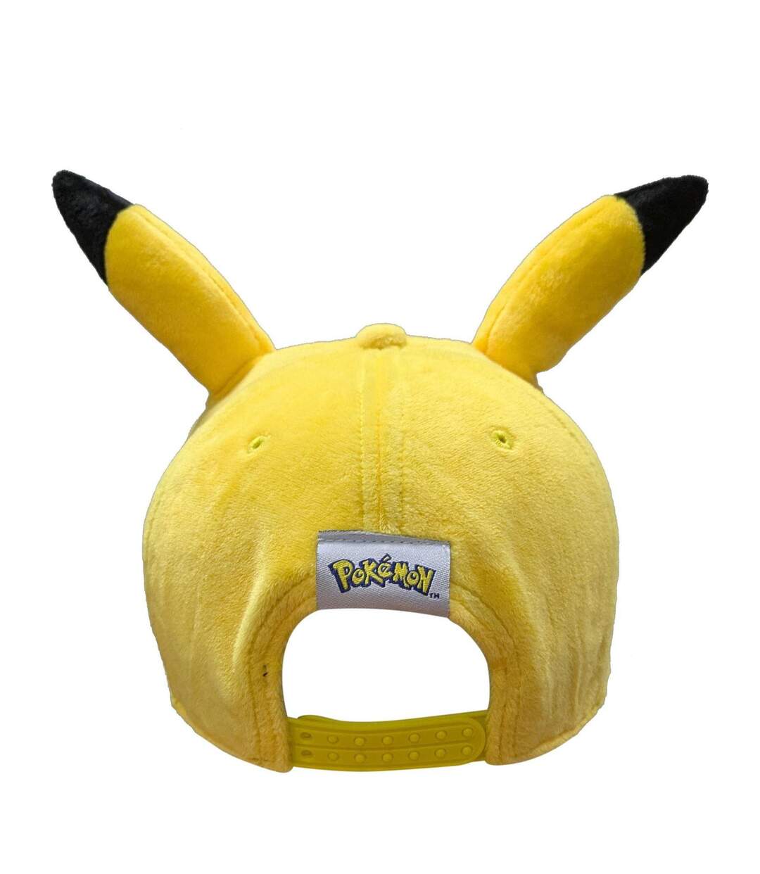 Pikachu Plush Cosplay Cap Yellow Print Pokemon-2
