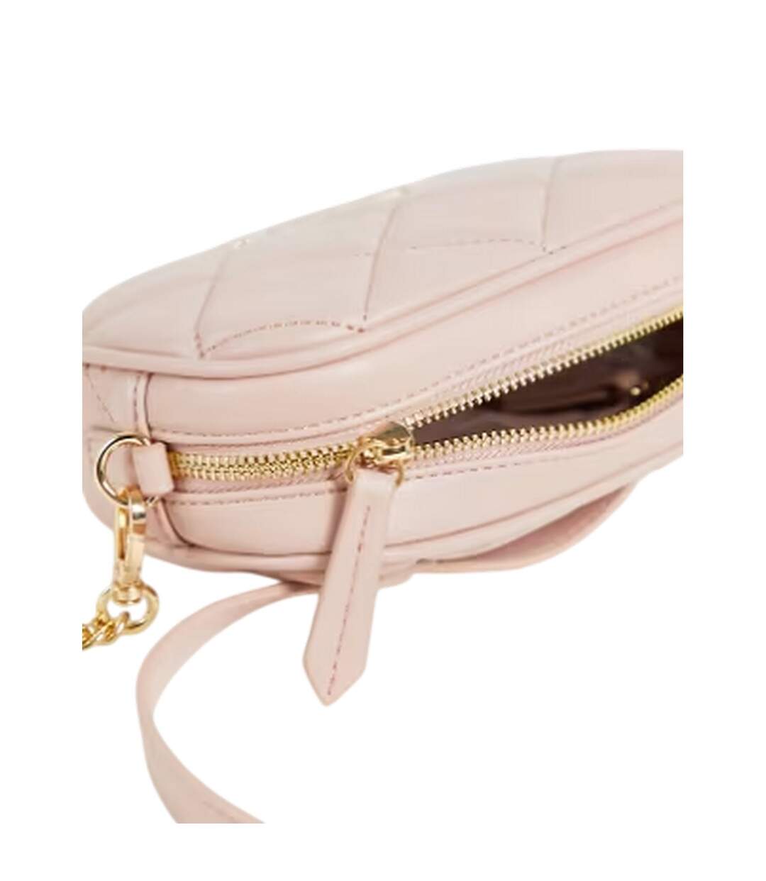 Ocarina Logo Quilted Crossbody Bag One Size Cream Valentino-4