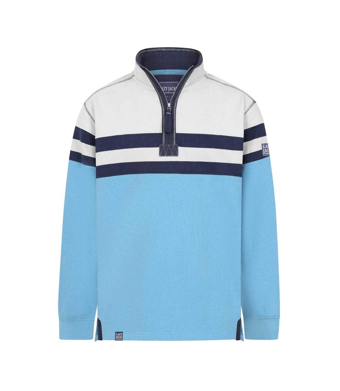 Sweat Homme Bleu Océan Lazy Jacks-1