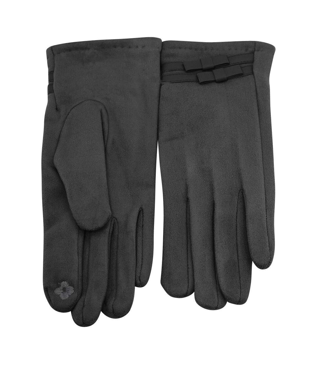 Gants femme petits nœuds-1