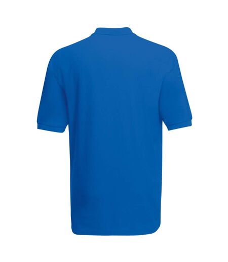 Fruit Of The Loom Premium Mens Short Sleeve Polo Shirt (Royal)
