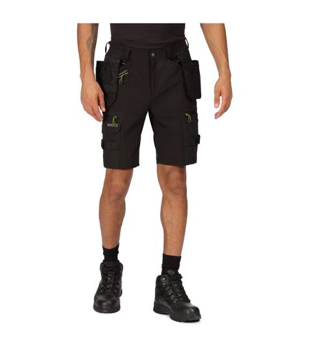 Regatta Mens Infiltrate Detachable Holster Pocket Shorts (Black) - UTRG9836