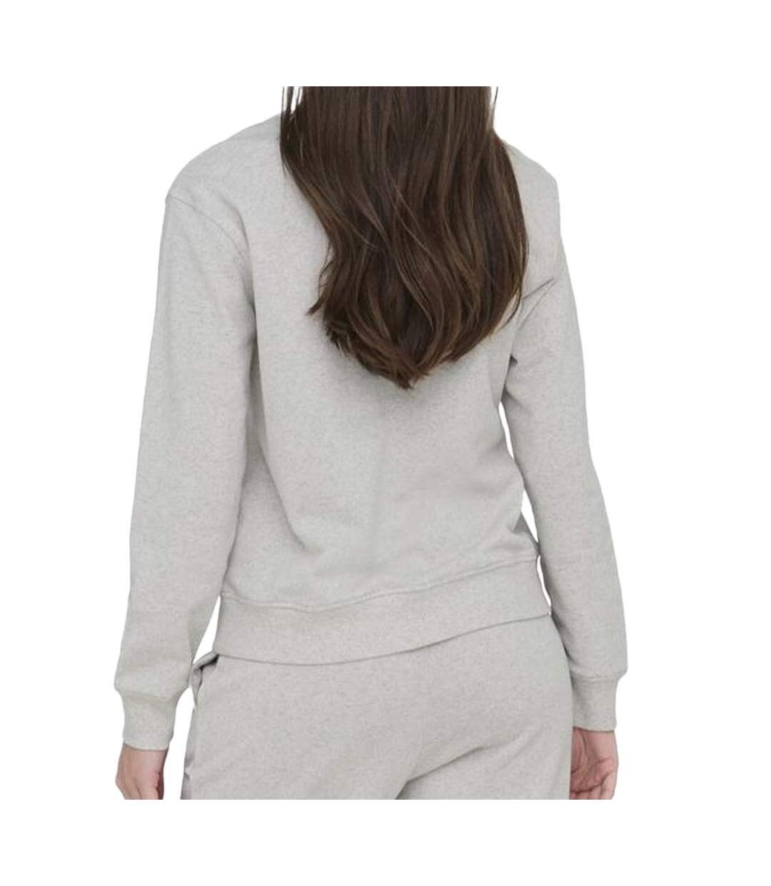Sweat gris femme jdy life dia-2