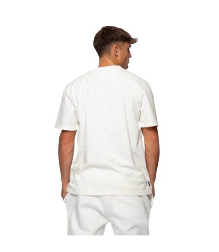 Mens Embroidered Pocket T-shirt Snow White Established