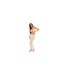Jupe Longue Motif/style À Franges Femme Blanc Missy Empire-1