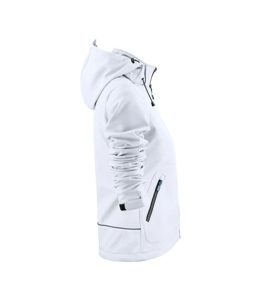 Veste Softshell Karting Femme Blanc Printer-4