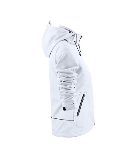 Veste Softshell Karting Femme Blanc Printer