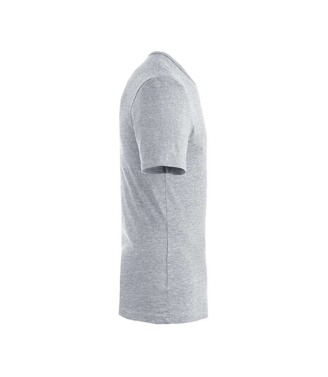 T-shirt Homme Gris Chiné Promodoro-3
