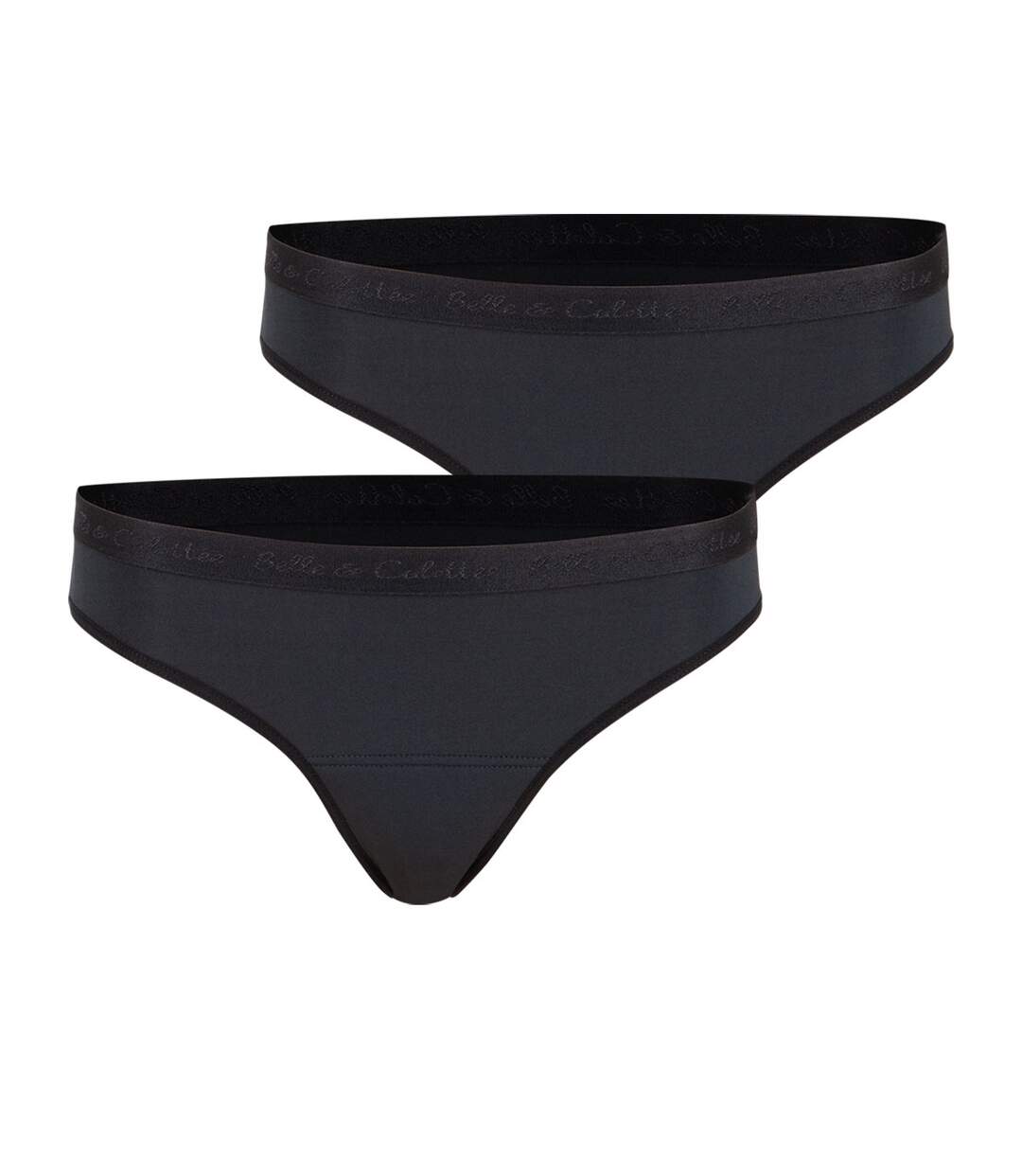 Lot de 2 slips pour les règles femme Micro recyclée Secret-2