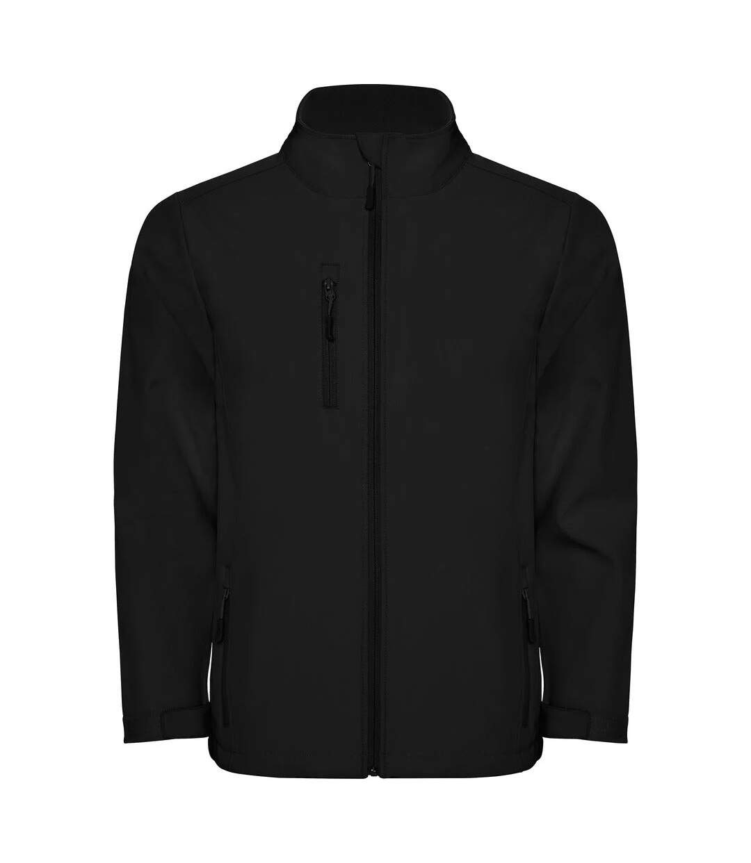 Mens Nebraska Soft Shell Jacket Black Roly-1