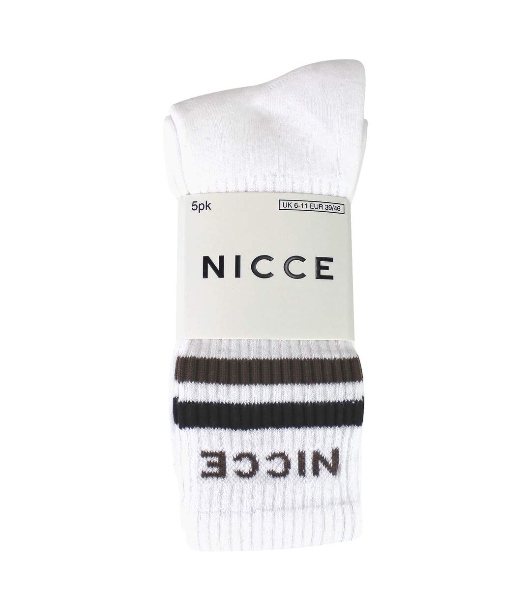 Nicce - Lot de 5 Chaussettes Homme Crew | Chaussettes Coton Doux et Respirant-2