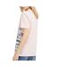 T-shirt Rose Homme Guess Vertical - L