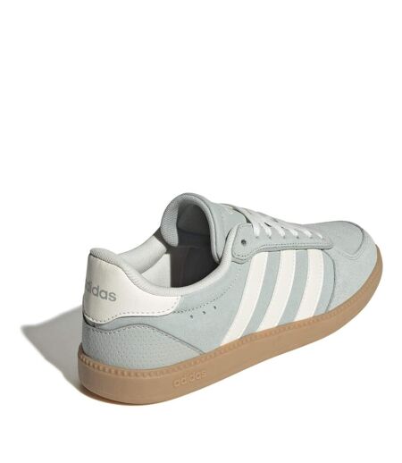 Baskets Sleek Femme Gris Blanc Marron Pâle Adidas