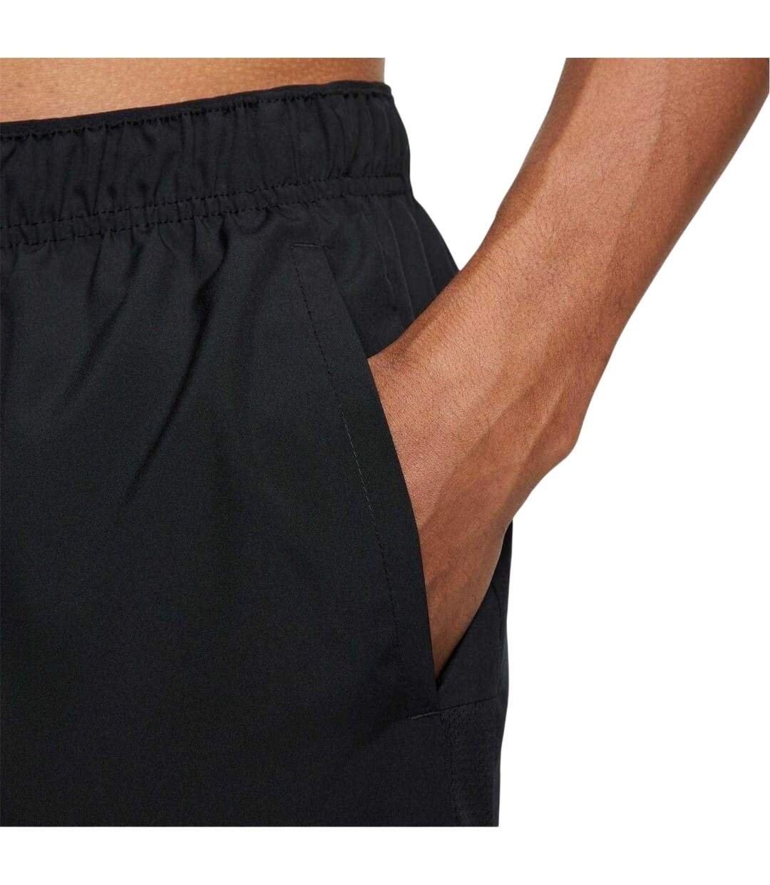 Short Challenger Homme Noir Argenté Réfléchissant Nike-4