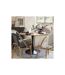 Tapis Déco Tressé Café 120cm Noir-4