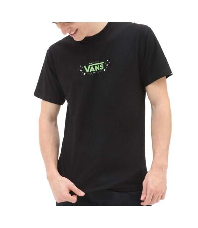 T-shirt Noir Homme Vans Just Visiting - S