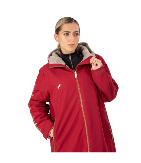 Imperméable team femme rouge Aubrion