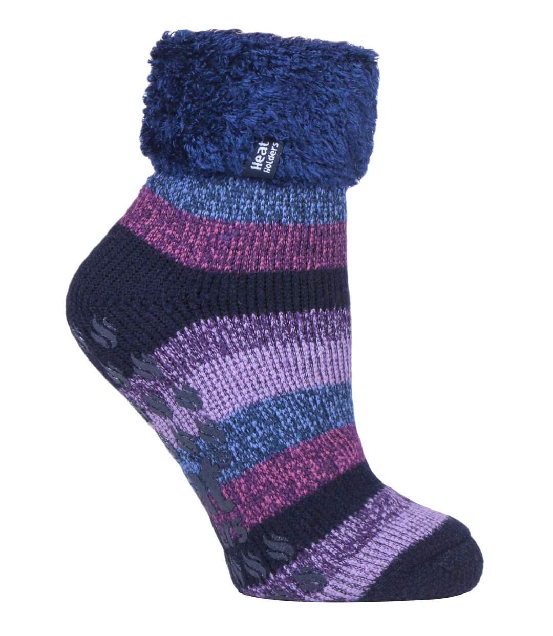 Chaussettes de Lit Femme Antidérapantes Thermiques-1