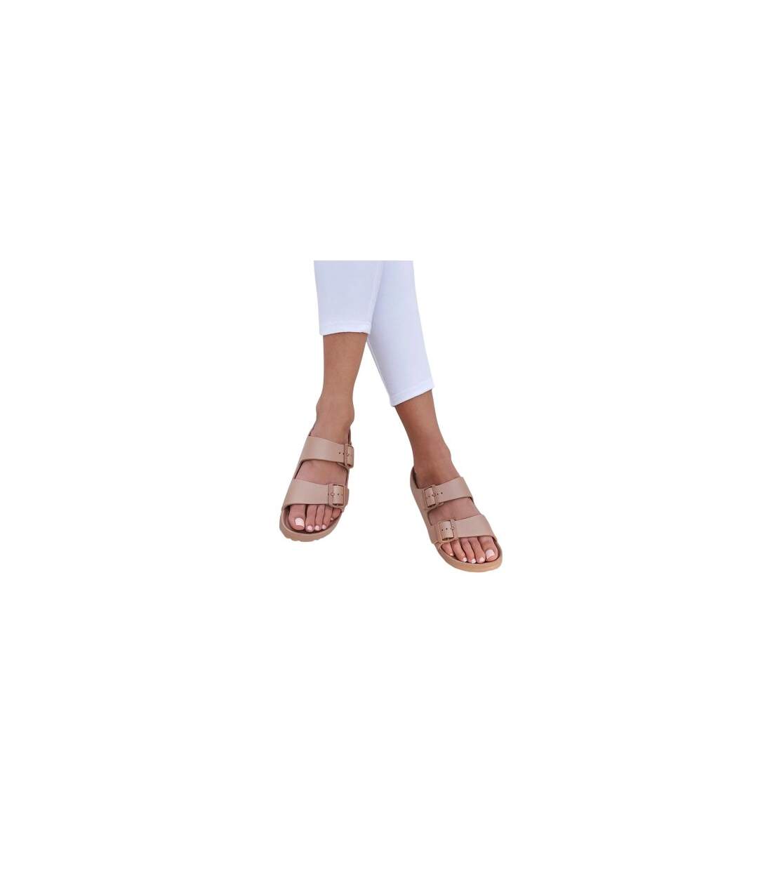Claquettes Sundreamer Femme Beige Holster-1