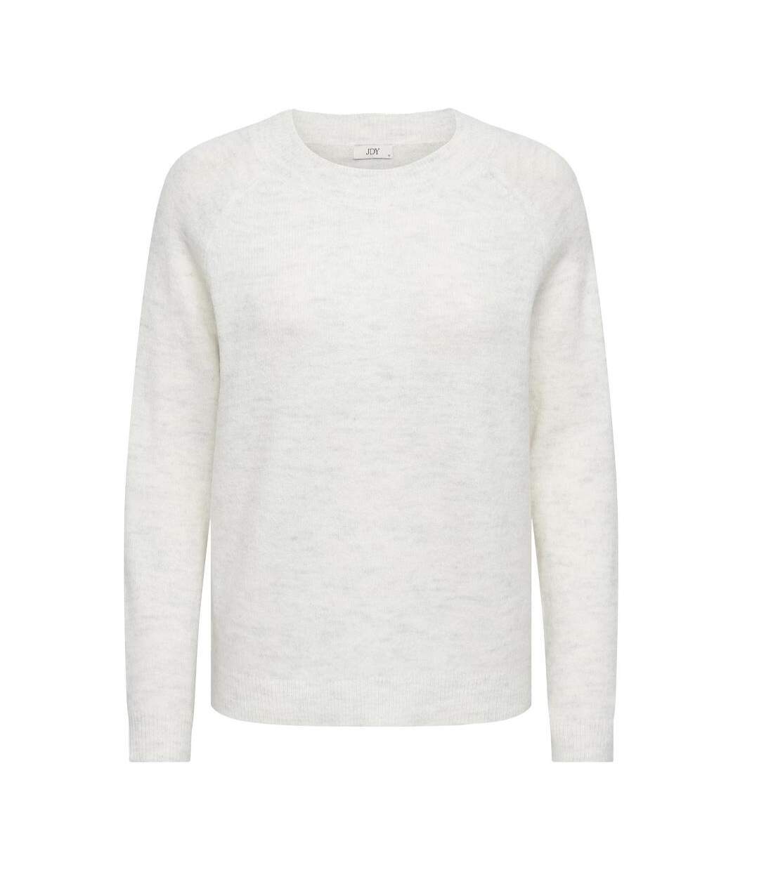 Pull blanc femme jdy lanora-1