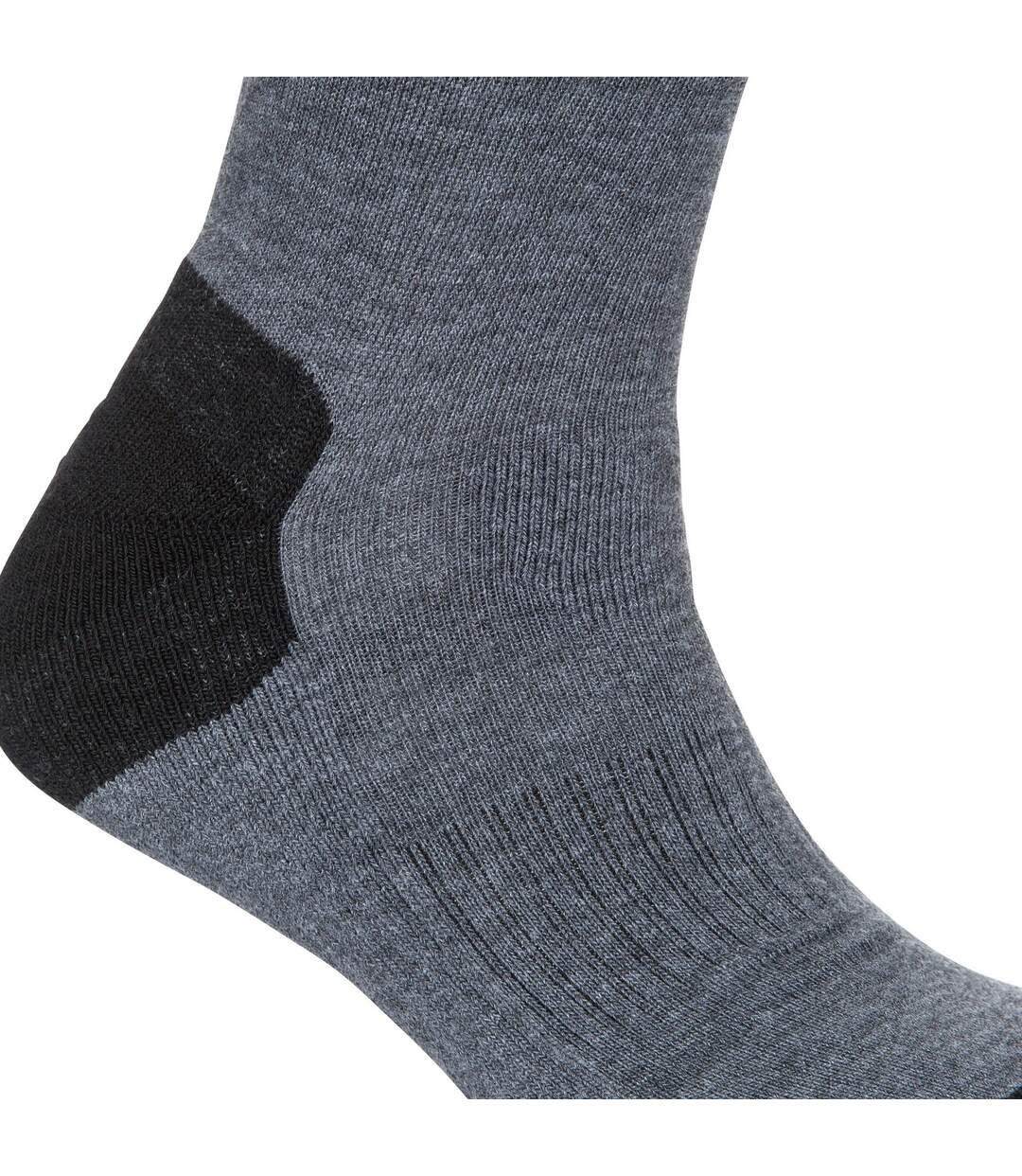 Chaussettes de randonnée fairer homme gris chiné Trespass