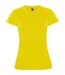 T-shirt Montecarlo Femme Jaune Roly Sport-1