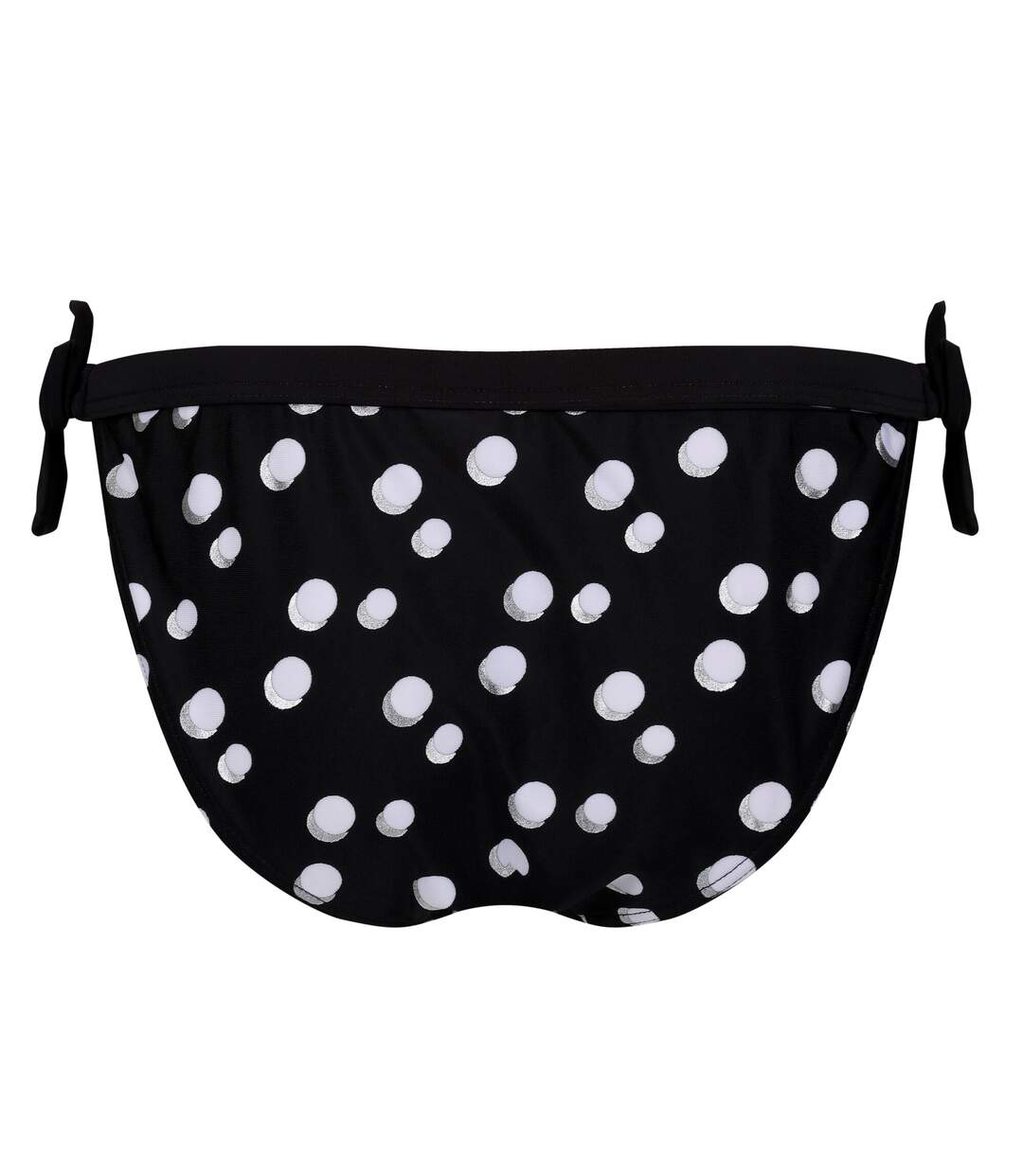 Womens/ladies flavia polka dot bikini bottoms black/white Regatta-2