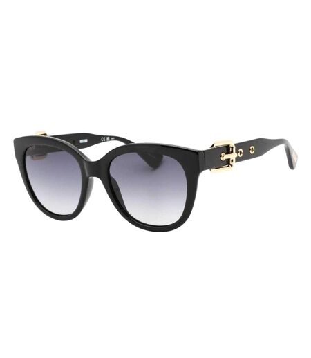 Lunettes De Soleil Motif/style Boucle Femme Taille Unique Noir Moschino