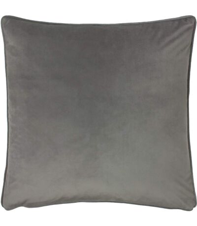 Opulence cushion cover 55cm x 55cm steel grey Evans Lichfield